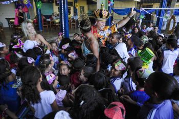 Família Real na EMEF Zilda Andrade