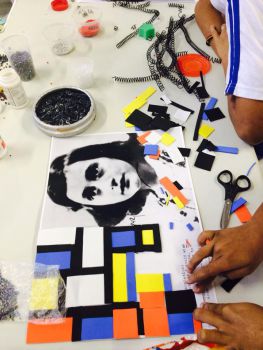 Exposição alunos violência contra a mulher