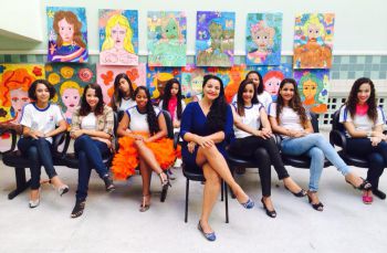 Exposição alunos violência contra a mulher