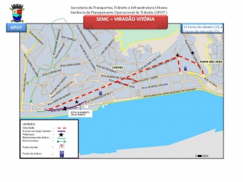 Interdições Centro Viradão Vitória