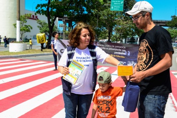 Campanha educativa na semana nacional do trânsito
