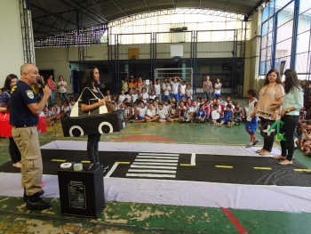 Emef Alvimar Silva na Semana Nacional do Trânsito