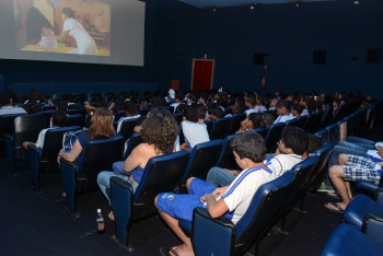 Alunos da rede municipal de ensino participam do Festival de Linguagens Integradas na UFES