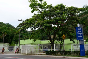 Fachada do Pronto Atendimento de São Pedro