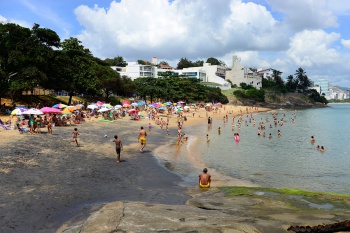 Agentes da Guarda na Ilha do Boi