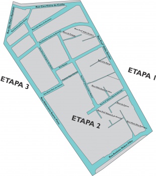 Mapa regularização fundiária Maria Ortiz