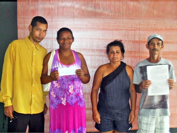 Familiares de Fabiana Barbosa Silva