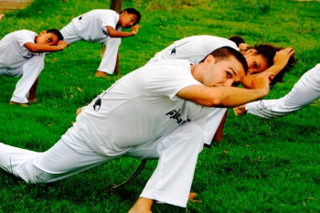 Capoeira no projeto Tamar