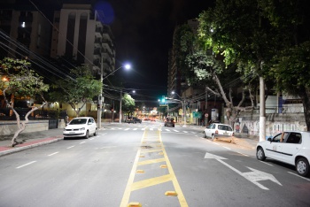 Nova Iluminação Rua de Acesso a Terceira Ponte