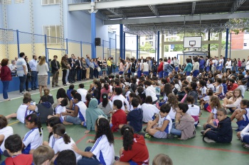 Entrega da EMEF Alvaro de Castro Mattos