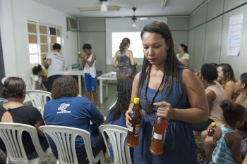 Oficina do Mel no CRAS Jucutuquara