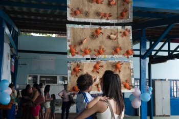 Encerramento dos trabalhos escolares do primeiro semestre no CMEI Rubens José Vervloet Gomes