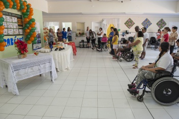 Um ano de educação física adaptada no CRPD