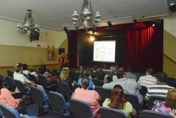 PALESTRA SOBRE COLETA SELETIVA DE LIXO COM OS MORADORES DOS EDIFÍCIOS TABAJARA E POUSO REAL