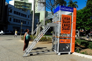 Lixômetro na Costa Pereira
