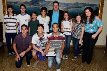 Alunos da Rede Municipal premiados na Olimpíadas de Matemática