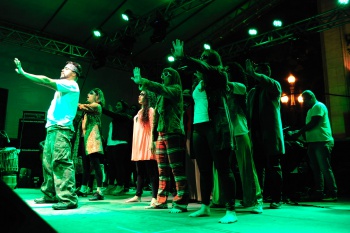 Show Grupo Vocal Mucane no Viradão Vitória 2015