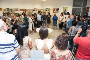 Inauguração da Biblioteca Prof. Joaquim Beato