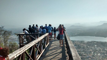 Oficina de fotografia no Parque da Fonte Grande