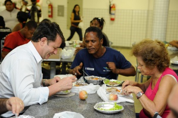 Inauguração do Restaurante popular