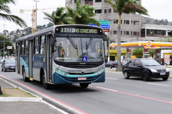 Ônibus do sistema municipal de transporte coletivo Integra Vitória