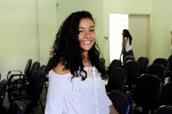 Vitória - participou da programação