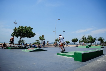 Nova pista de skate de Jardim Camburi