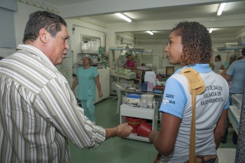 Equipe do Centro de Vigilância em saúde Ambiental fará vistoria nas maternidades de Vitóriapara combater possíveis criadouros de Aedes Aegypti