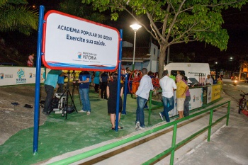 Entrega da Academia do Idoso no Bairro São José