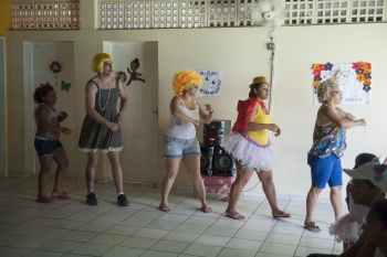 Confraternização e uma festa a fantasia, no CAJUN Santo André