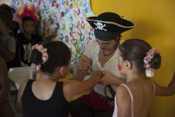 Confraternização e uma festa a fantasia, no CAJUN Santo André