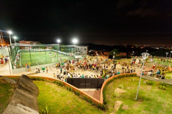 Inauguração Praça de Santa Martha