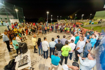 Inauguração Praça de Santa Martha