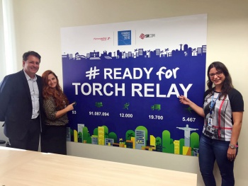 Vitória será a primeira capital onde a tocha olímpica encontrará o mar