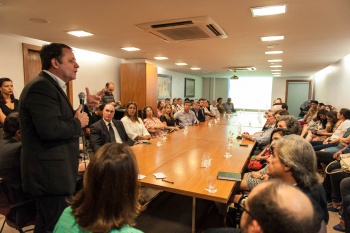 Posse do conselho municipal de diretor urbano