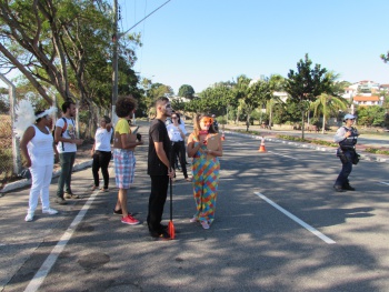 Ação da Guarda para a campanha Maio Amarelo