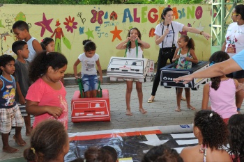 Maio Amarelo Educação para o trânsito CAJUN Nova Palestina