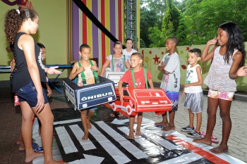 Maio Amarelo Educação para o trânsito CAJUN Nova Palestina