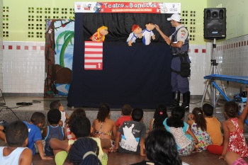 Maio Amarelo Educação para o trânsito CAJUN Nova Palestina