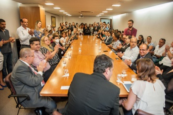 Posse da secretária Nara Borgo