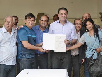 Assinatura da Ordem de Serviço para Reforma do Mercado São Sebastião