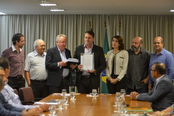 Solenidade de Parceria entre a PMV e o SESC