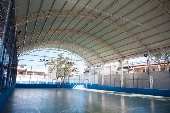 Entrega do auditório e quadra da EMEF Juscelino Kubitschek - personagem