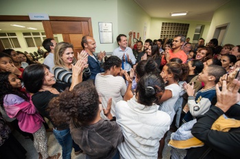 Inauguração da Emef Prezideu Amorim