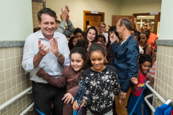 Inauguração da Emef Prezideu Amorim