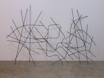 exposição "A Linha no Tempo e no Espaço