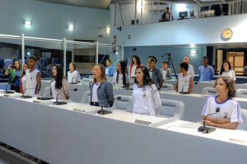 Vereador Mirim - Sessão Extraordinária na Câmara da Vereadores de Vitória