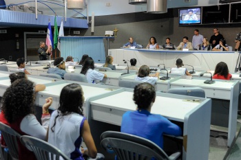Vereador Mirim - Sessão Extraordinária na Câmara da Vereadores de Vitória