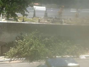 Ponto viciado de lixo em Santo Antônio
