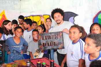 Oficina de Grafitti em Stencil